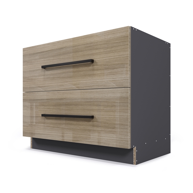 Custom Vanity 2 Equal Drawer