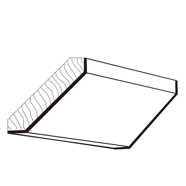 Coastal Shaker Gray Angle Crown Molding