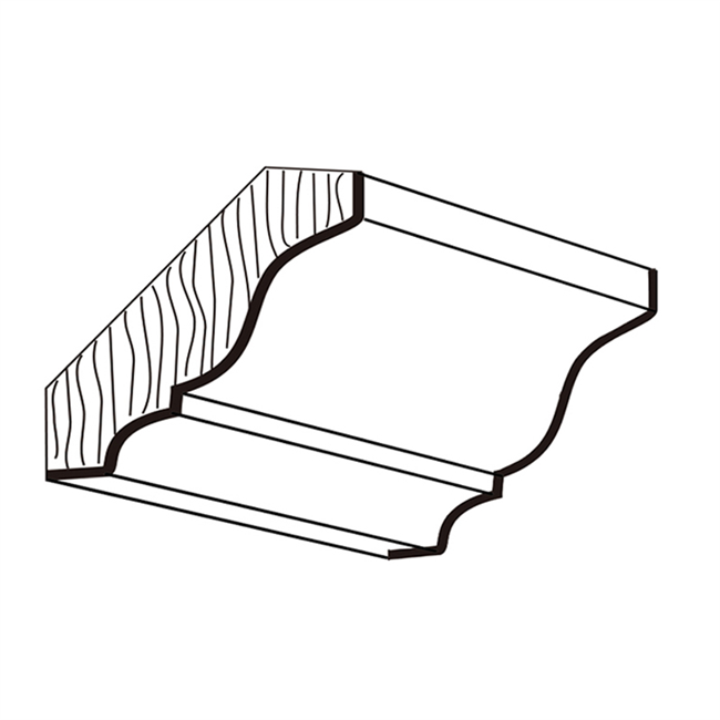 Canyon Glaze Crown Molding