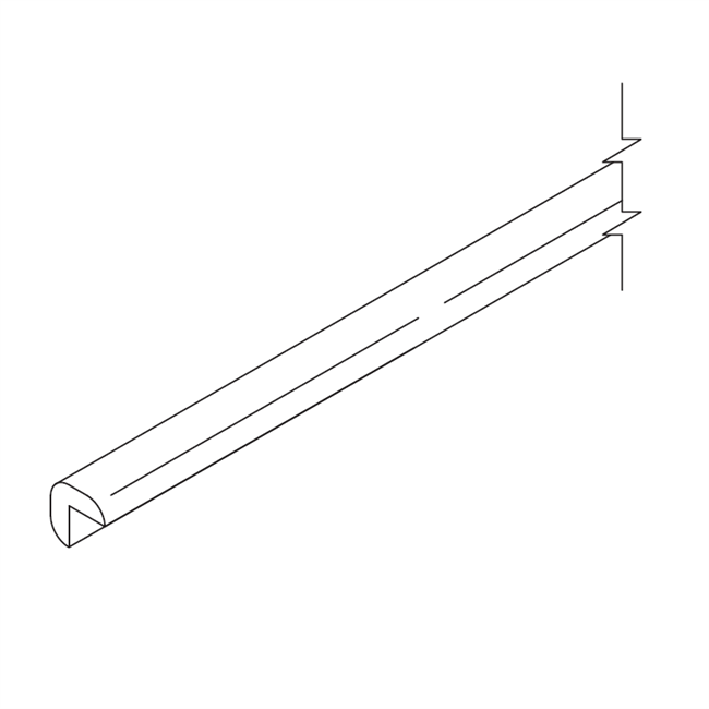 Modena White Outside Corner Moulding