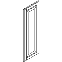 Coastal Shaker White Wall Fake Door